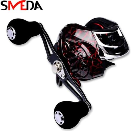 Carretilha Bait Casting Fishing Reel 7.1:1 Gear Ratio Pesca Gear Metal Spoon EVA Handle Fishing