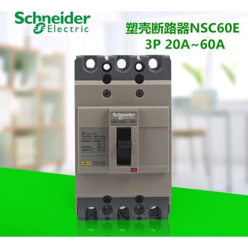 Molded Case Circuit Breaker Leakage Protection Air Switch 3P 20A 32A 40A 50A 60A NSC60E