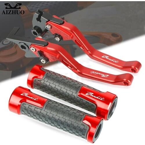 Motorcycle Brake Clutch Levers FOR SUZUKI BANDIT 650 S 2015 Handlebar Grip Handle Hand Grips Handbrake Accessories CNC Aluminum