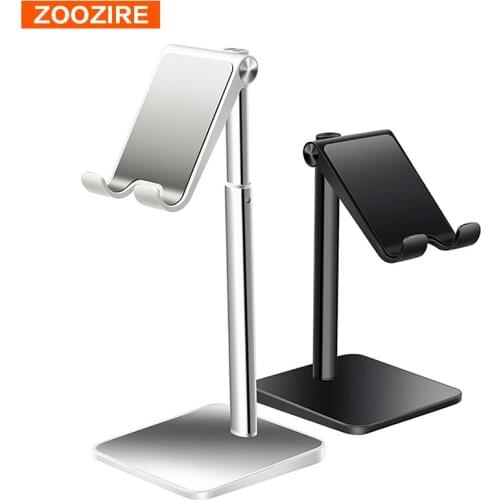 Metal Desktop Phone Tablet Holder Table Cell Foldable Extend Support Desk Adjustable Mobile Phone Holder Stand For iPhone iPad