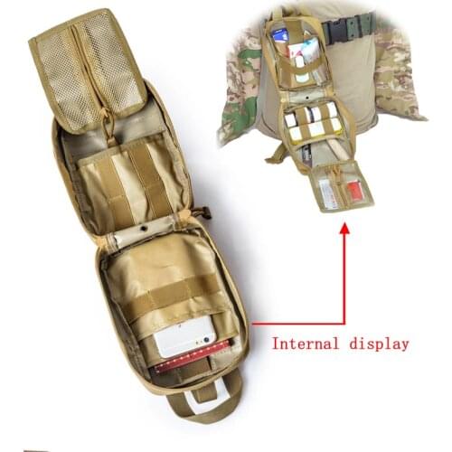 Molle Emergency Outdoor Army Hunting Car Tactical First Aid Kits Medical Bag Emergency Camping Survival Tool Military EDC Pouch