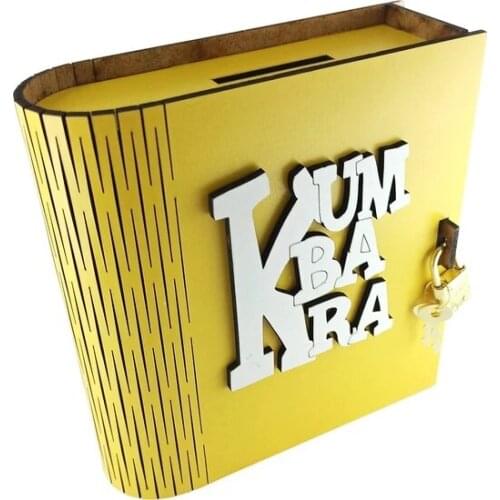 Saffron Book Looking Wooden Piggy Bank decorative objects Декоративные элементы Objetos decorativos