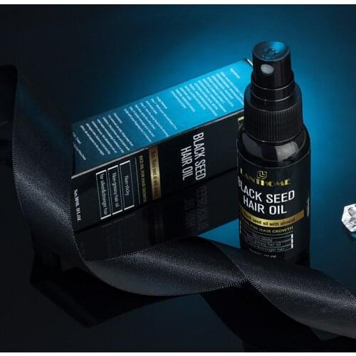 Black Rice Hair Serum Spray Anti-hair Loss Dry Hair Serum Conditioner Black Seed Hair Oil TSLM1