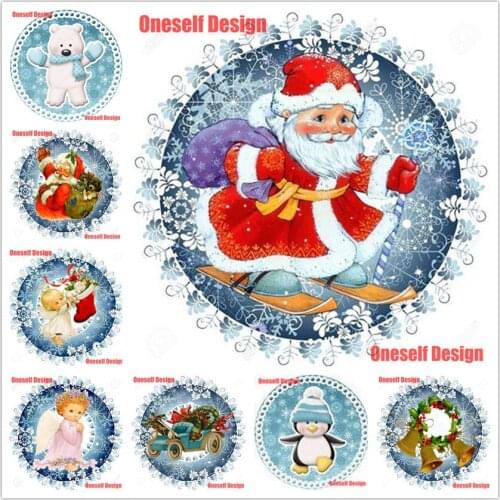 Top Popular christmas gift for flamily 5d diamond embroidery full set diamond painting best gift christmas decorations for home