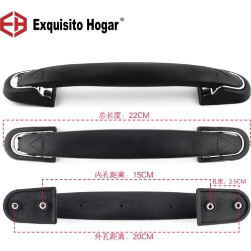 Suitcase Pull Rod Box Handle Fitting Pull Rod Handle Suitcase Fix Holders Box Pull Carry Strap Luggage Repair Handle Part