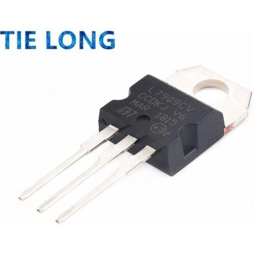 10pcs/lot L7909CV L7909 7909 LM7909 MC7909 TO-220 In Stock