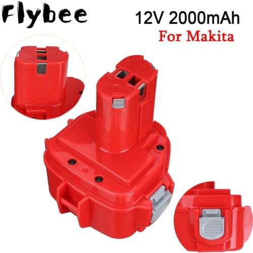 12V 2000mAh For Makita NiCD Rechargeable battery Power Tools for Makita 4000 5000 6000 Series PA12 1220 1222 1235 1233S 6271D