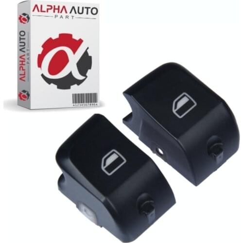 2 Pcs. Window Switch Button Cover For Audi A4, A5, Q5