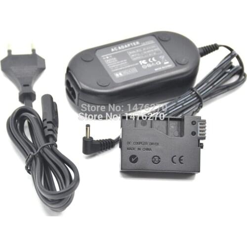ACK-E8 Power Adapter Charger+DR-E8 LPE8 LP-E8 dummy battery for Canon EOS 550D 600D 650D 700D Rebel T2i T3i T4i Kiss X4 X5 X6i
