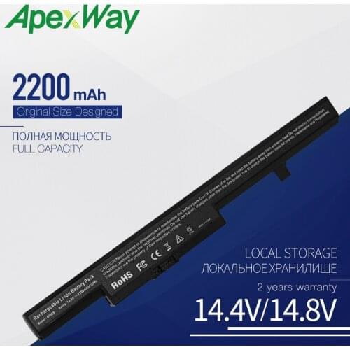 Apexway Laptop Battery For Lenovo M4400 M4450 G550S B40 B50 N40 N50 V4400 L12S4E55 L12M4E55 45N1183 45N1182 45N1186 45N1187