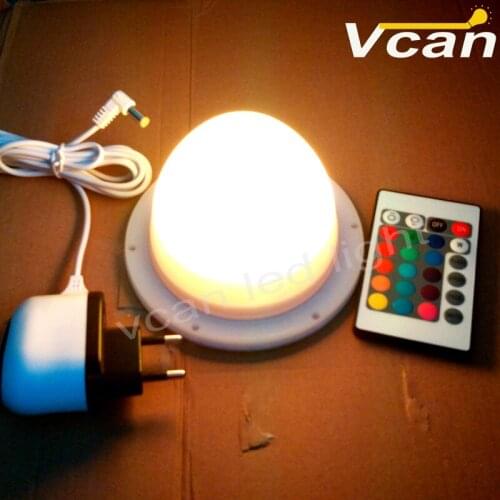 FAST Free Shipping 38 Leds Super Bright Waterproof Outdoor Cordless Rgb led lighting modules for led cube ball led furniture