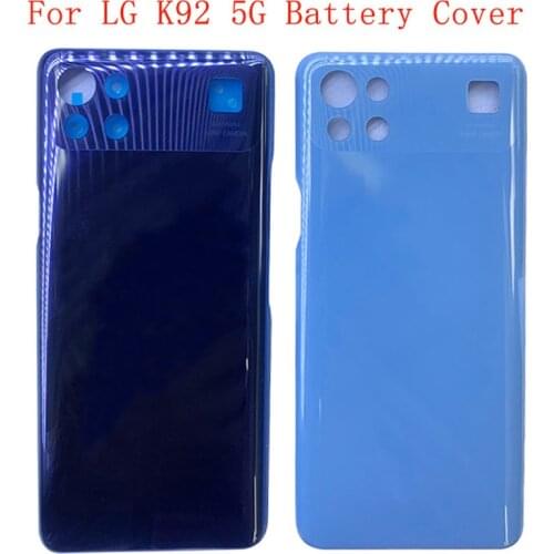 Battery Case Cover Rear Door Housing Back Cover For LG K92 5G LMK920 AT&T Battery Cover with Logo