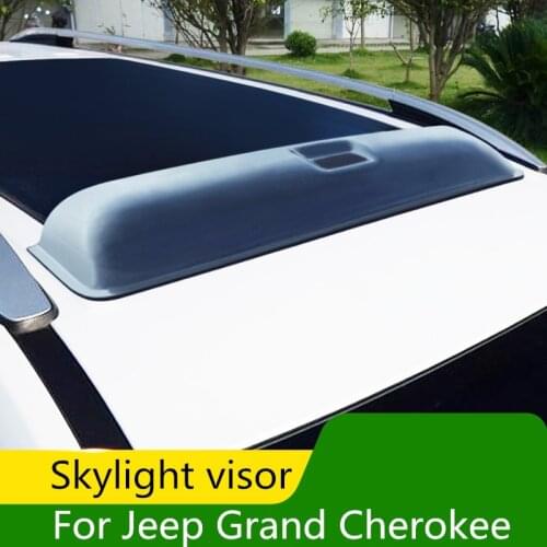 For Jeep Grand Cherokee modified sunroof block Grand Cherokee rain visor rain eyebrow cross-country decorative accessories