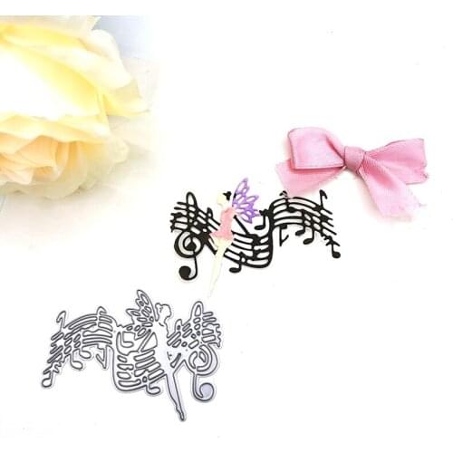 Julyarts Music Elves Metal Cutting Dies for Scrapbooking New 2021 for Card Making DIY Scrapbooking Cardstock Die Cut Stencils