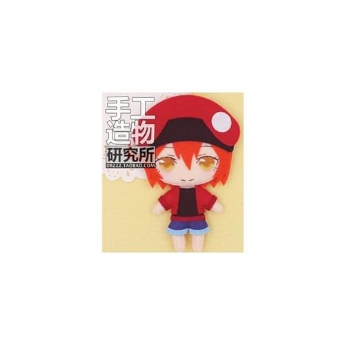 2020 Japamese Anime Hataraku Saibou DIY Handmade Toy Cells at Work Stuffed Plush Keychain Materials Package