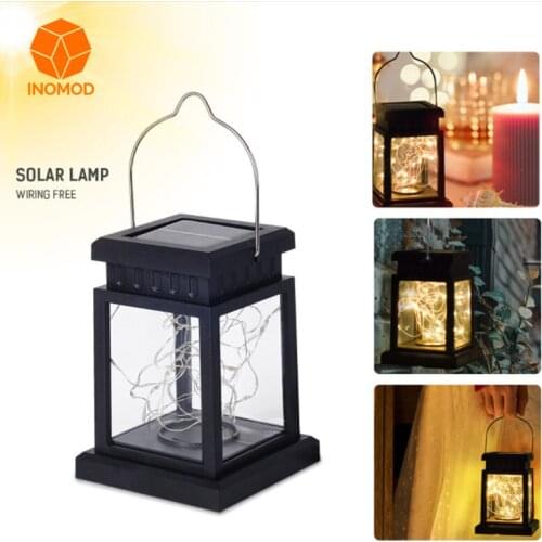 Solar Star Lamp Outdoor Waterproof Household Courtyard Small Night Lamp Garden Decoration Induction Hanging Balcony