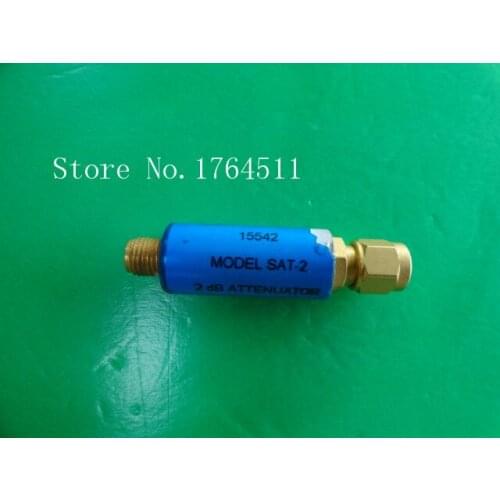 [LAN] switch MINI SAT-2 DC-1.5GHz Att:2dB P:2W SMA coaxial fixed attenuator --5PCS/LOT