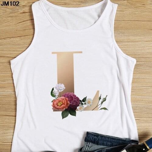 2021 Fashion Letter Print Tank Top Women Sleeveless Summer Vest Graphic Female Crew Neck Tank Tops Harajuku Casual Female Tshirt