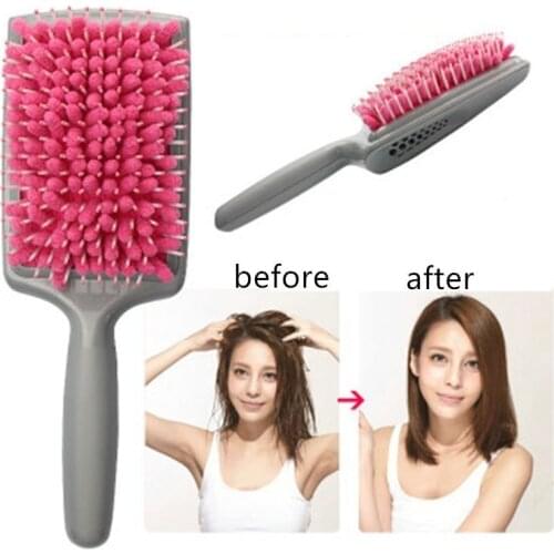 Fashion Women Hair Brushs Magic Water Fast Drying Hair Towel Comb Air Cushion Massage Brush Anti-static Combs Styling Tools