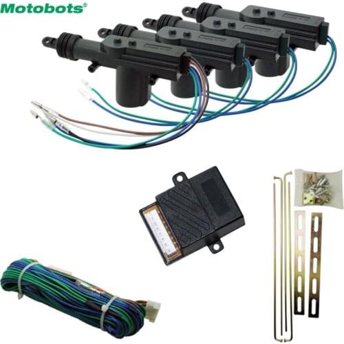 MOTOBOTS DC12V Universal Car Power Central Locking System For 4 Doors #HQ1277
