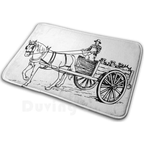 The Farm Soldier Soft Non-Slip Mat Rug Carpet Cushion Farming Tractor Agriculture Harvest Farm Animal Farmers
