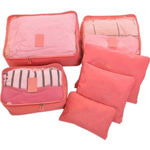 Travel Packing Cubes Set Toiletry Kits Bag Luggage Organizers Travel Storage Bags Travel Multi-functional Clothing Best