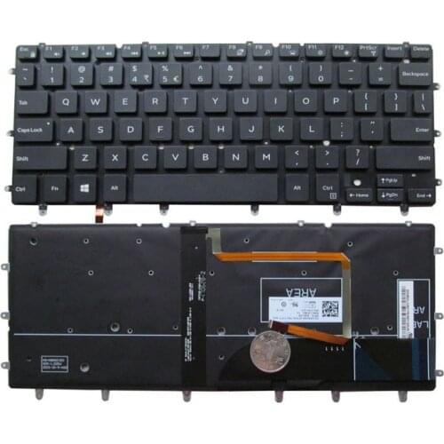 New English Layout Keyboard Replacement For dell Inspiron 13 7347 7348 7359 7352