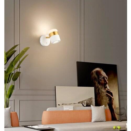 Lâmpadas De Parede Headboard Mounted Reading Light Reading Lamp Bedside