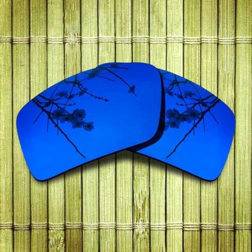 Polarized Replacement Lense For-Oakley Eyepatch 2 Sunglasses Frame True Color Mirrored Coating - Violet Color Available
