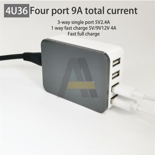 DC 10-36V to DC 12V 24V Regulated Power supply 12V 24V 36V To 5V USB QC 2.0 3.0 Quick charger for Car Boat Charging