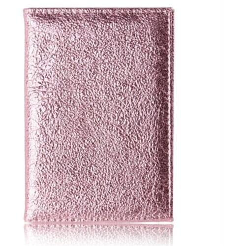 Luxury Solid Passport Cover for Women Travel Passport Case Leather Pink Cute Passport Wallet Purse Girl Passport Holder