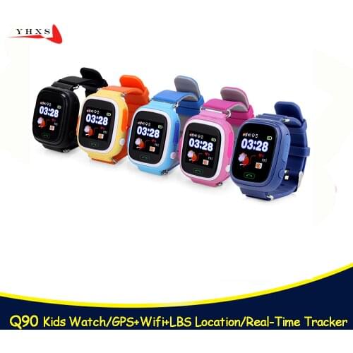 Smart GPS WIFI Tracker Location Finder SOS Call Smartwatch Phone Watch for Child Baby Kid Elder Anti-Lost Monitor Q90 PK T58 Q50