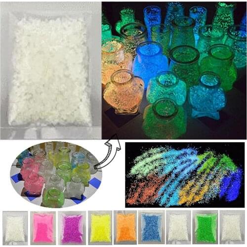 Luminous Sand Stones Garden Park Road Pebbles Glow In Dark Ornaments For Party Aquariums Fish Tank Decoration Stone Ornaments