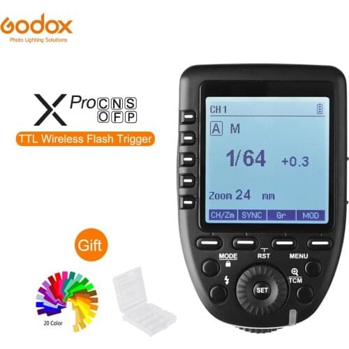Godox Xpro Series Flash Trigger Transmitter Xpro-C/N/S/F/O for all Type Camera for Canon Nikon Sony Olympus Panasonic Fuji