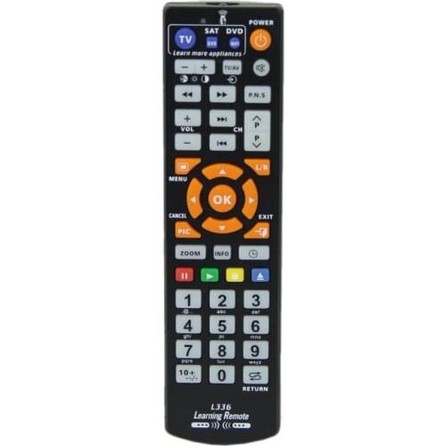 Universal L336 Smart Remote Control Controller With Learn Function For TV VCR CBL DVD SAT-T VCD CD HI-FI Convenient Operation