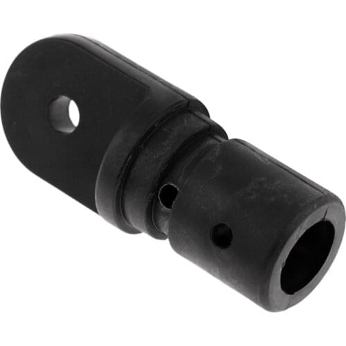 Bimini Top Cap Internal Eye End Boat Fittings Nylon Marine Hardware Fits 7/8 inch OD Round Tube