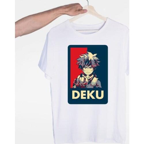 Womens Fashion Short Sleeve Shirts Anime My Hero Academia Lzuku Midoriya Cosplay Boku No Hero Academia Girls Casual T-shirts