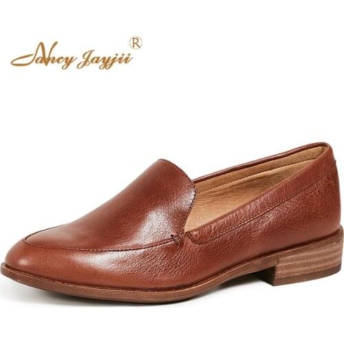 Women Flats Summer Spring\Autumn Boat Shoes Solid Slip-On Round Toe Fashion Leisure Party Wedding Office Career Big Size 45