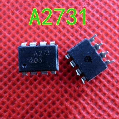 10pcs HCPL2731 DIP-8 HCPL-2731 DIP HP2731 A2731 DIP8