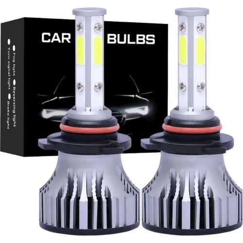 2pcs 16000Lm 50W H4 H13 9008 9004 9007 Hi/Lo Beam H7 9005/HB3 9006/HB4 H11 H8 Auto Led Headlight 6500K White Car Lights 12V