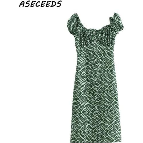 ASECEEDS Summer Dresses With Print