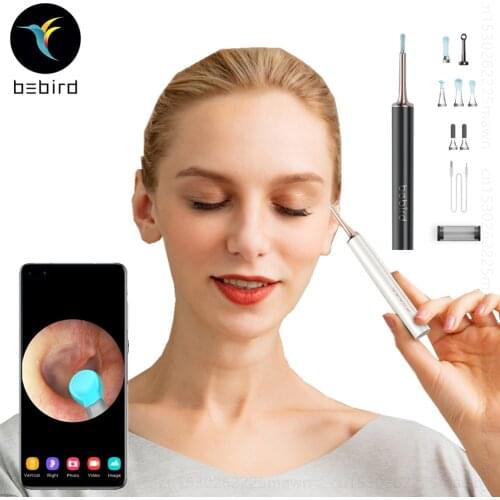 Bebird T15 Visual Ear Cleaner Minifit 2in1 Acne Wax Removal Cleaning Tool Health Care HD1080P Otoscope IP67 Waterproof Endoscope