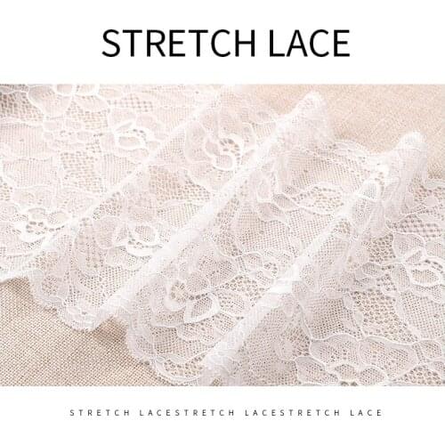 White & Black Lace Ribbon Webbing Decoration Lovely Gift with Pattern for Sewing and Crafts DIY Fabric Decoration, 1 PCS = 1 M