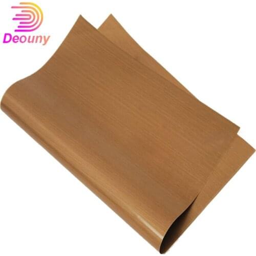 DEOUNY 1 Pcs Baking Paper Washable Transfer Sheet Reusable Heat Microwave Grill Baking Mat Non Stick Baking Foil Baking Tools