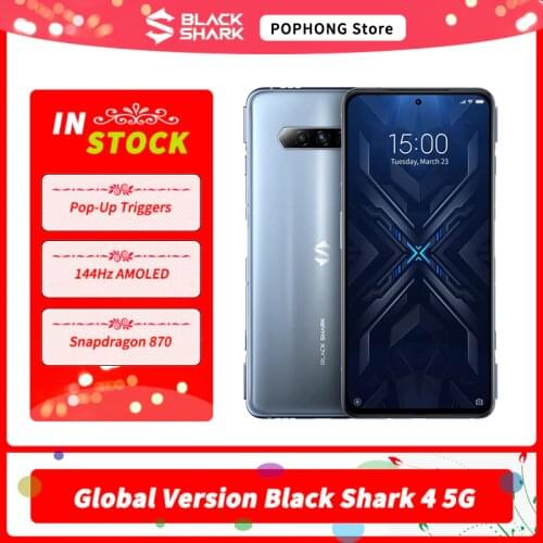 DHL shipping Global Version Original Black Shark 3 5G Gaming phone 6.67 inch Snapdragon 865 Octa Core WiFi 6