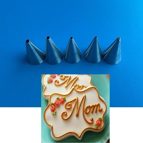 Royal icing socket set, auxiliary product for making icing cookies