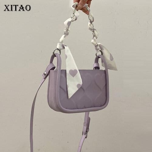 XITAO Small Chain Small Square Bag All-match Messenger Bag Female Summer 2021 New Trendy Fashion Minority Elegant CLL1819