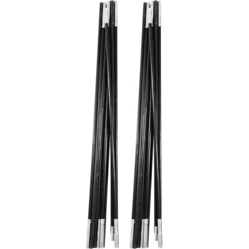 4.9M Camping Tent Support Rod Fiberglass Awning Rod Frames Kit Camping Tent Pole for 7-8 Person Camping Tent