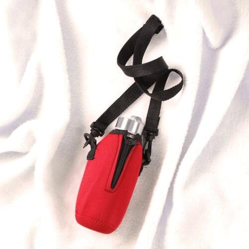500/750ML Water Bottle Pouch Insulated Neoprene Glass Drinking Jar Bag Portable Vaccum Flask Carrier Outdoor Water Kettle Holder
