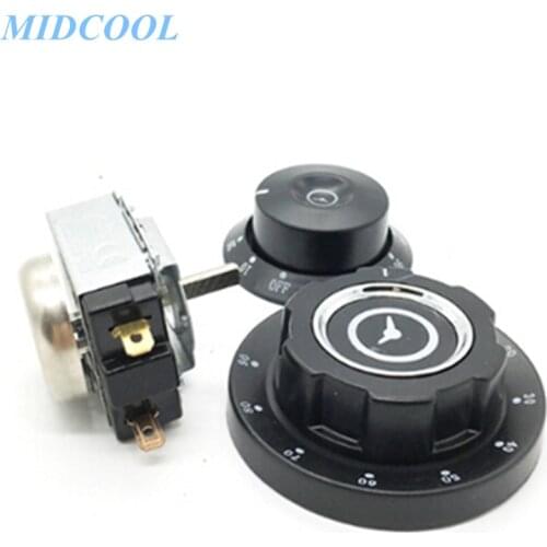 60/90/120 Minutes Bell Ringing Timer American Kitchen Steaming Rice Auto Disinfection Cabinet Baking Box Mechanical Timer Switch